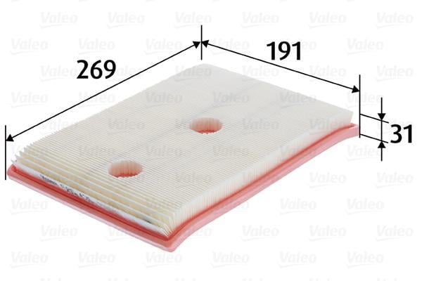 Filtre à air VALEO ref. 585431